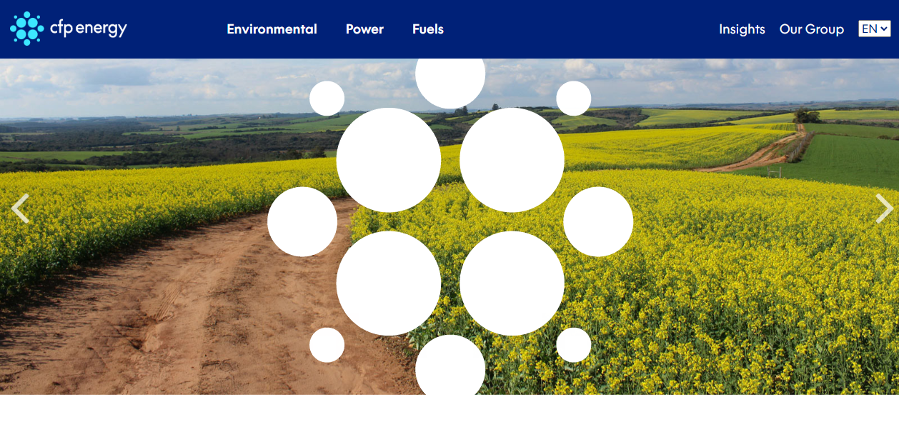 Cfp Trading Ltd website homepage