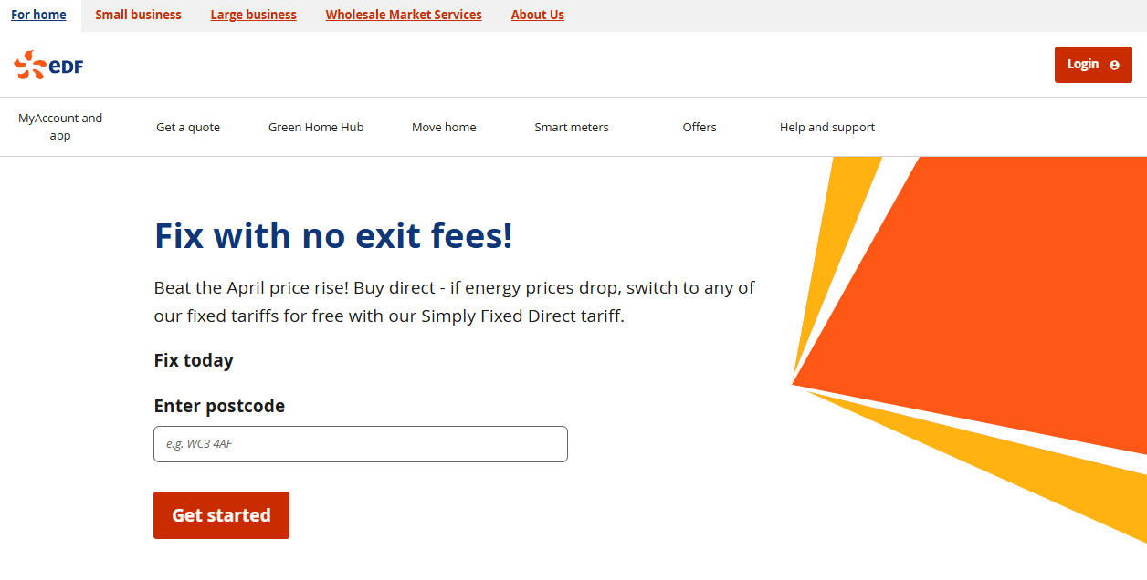 Edf Development Company Ltd website homepage