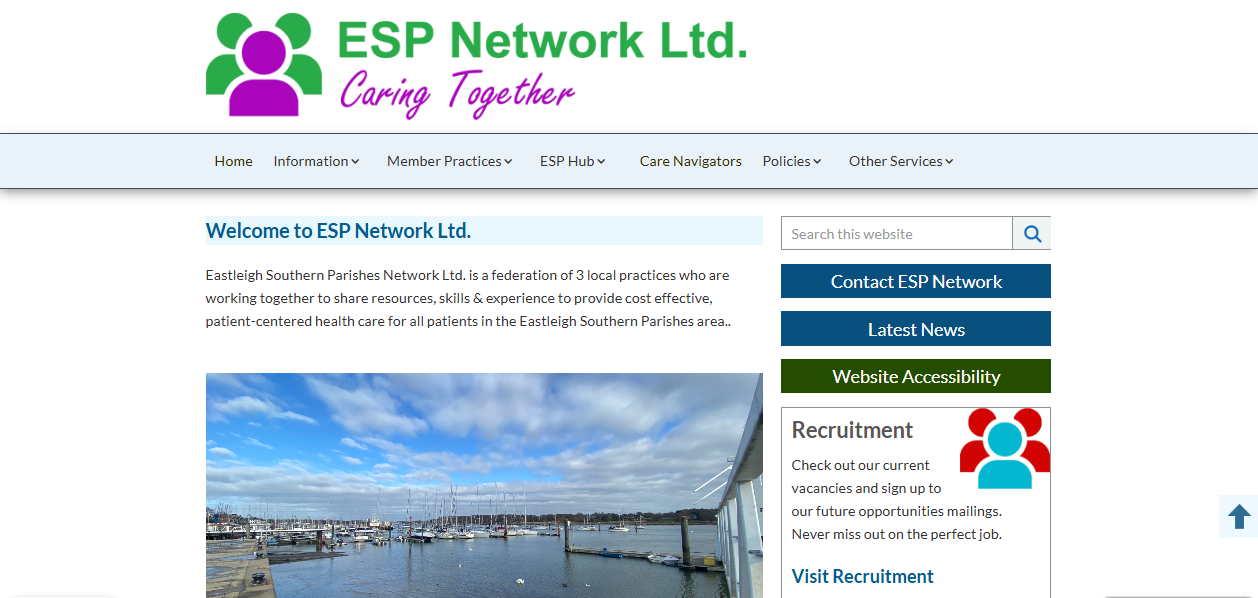  Esp Connections Ltd website homepage