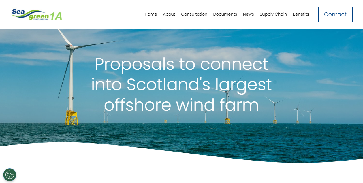 Seagreen 1a Ltd website homepage