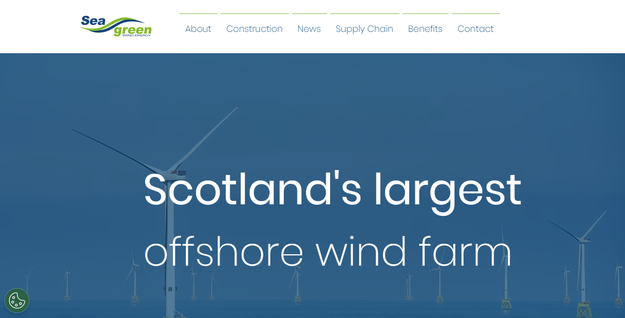 Seagreen Bravo Wind Energy Ltd website homepage