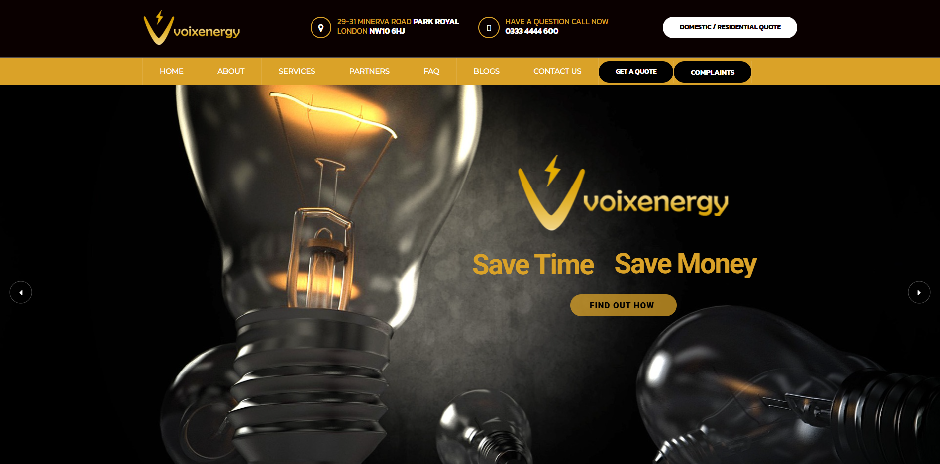 Voixenergy homepage